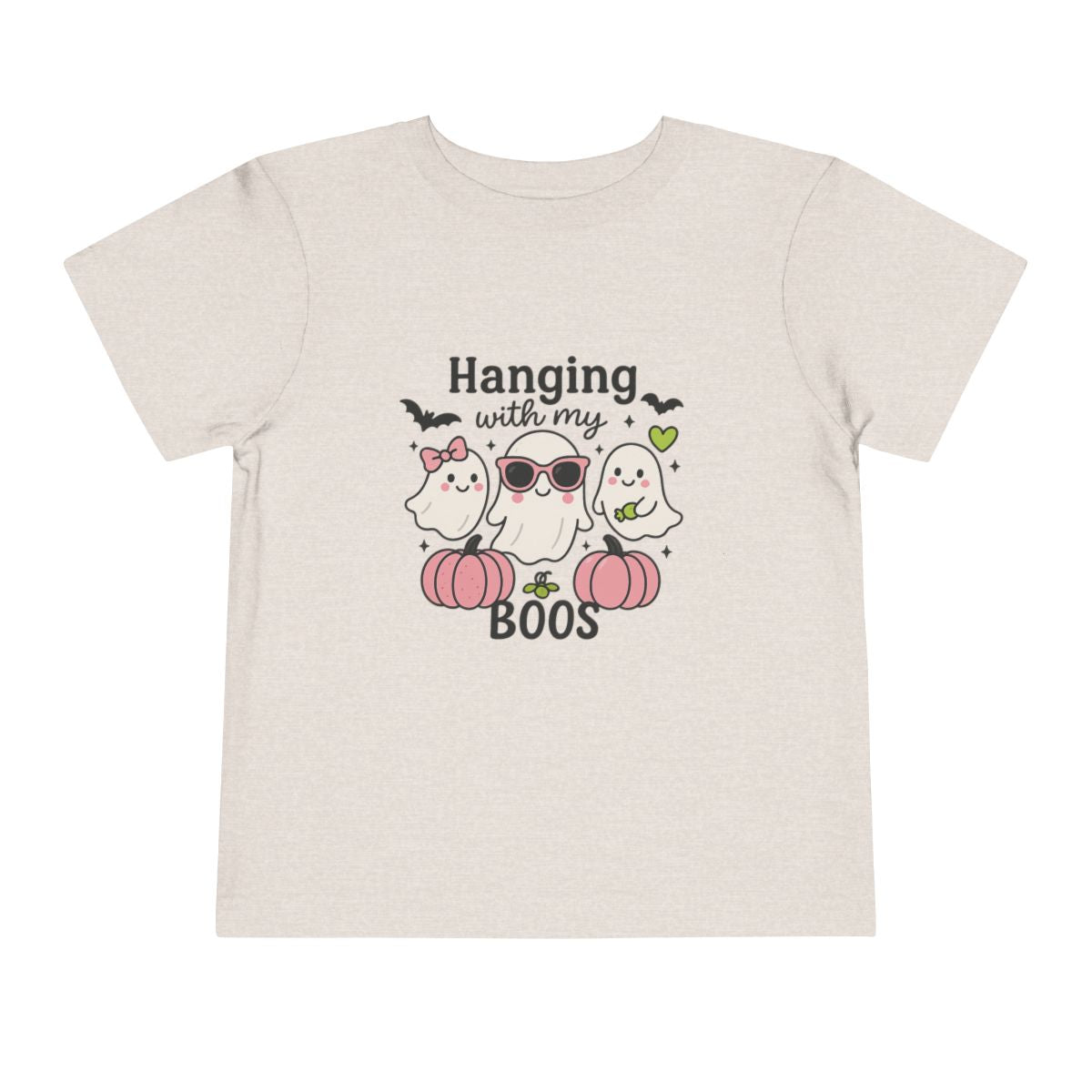 Hanging with My Boos Toddler Tee — Cute Ghost Halloween Shirt - Boo Crew Boutique