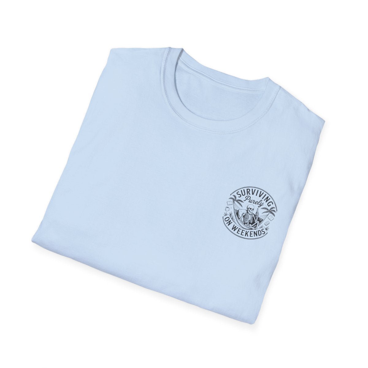 Surviving Purely On Weekends T-Shirt - Boo Crew Boutique