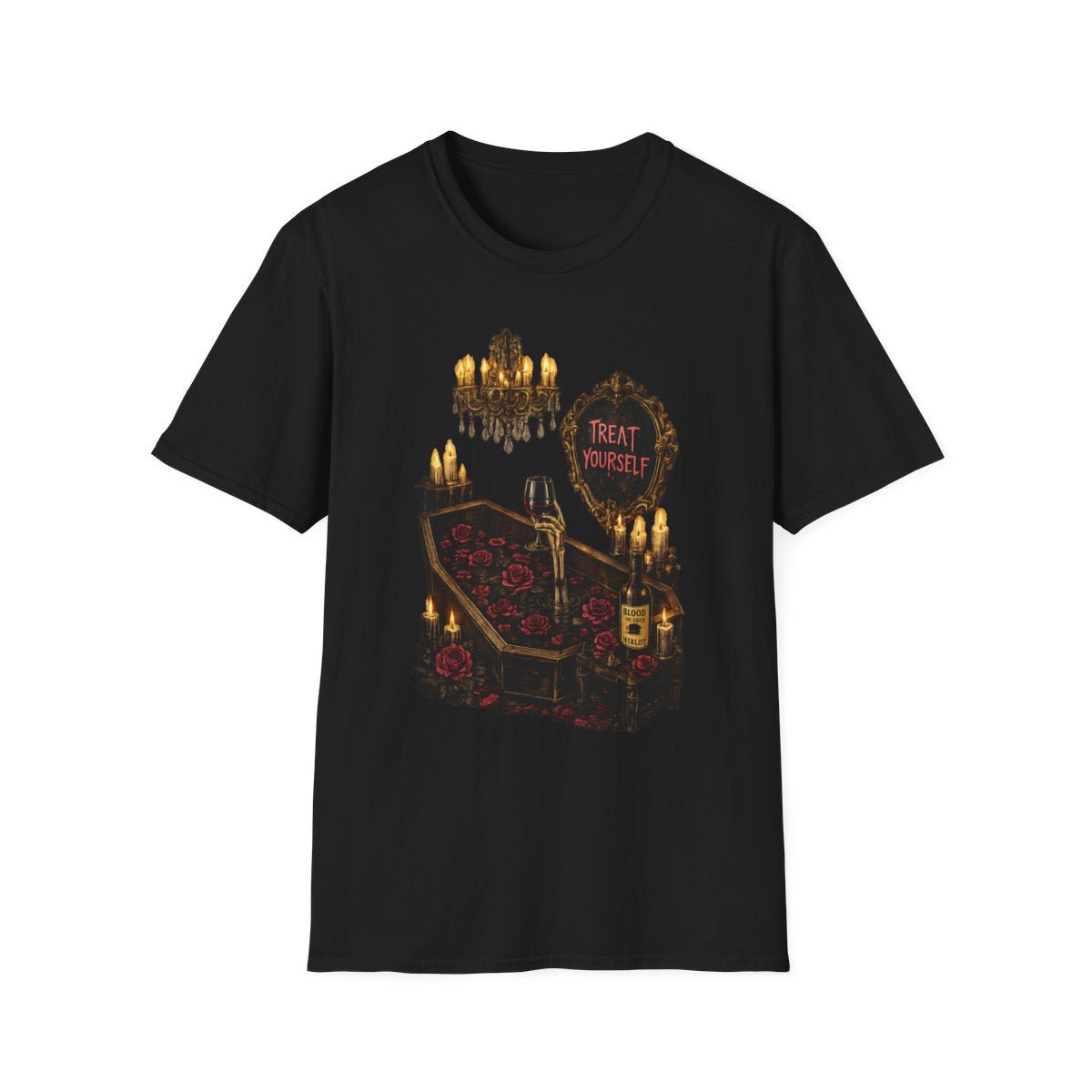 Treat Yourself Candlelit Gothic Tee