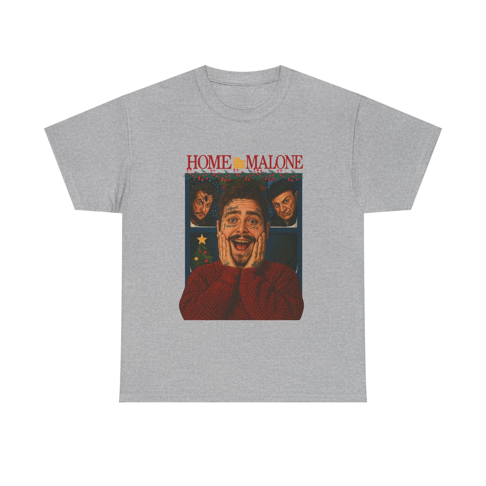 Home Malone movie tee | Home Alone style graphic T-shirt, Christmas Movie Tee, Posty Tee, Gift for Xmas Movie Lover