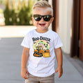 Boo-Dozer Halloween Toddler Tee, Cute Ghosts & Tractor Shirt, Kids Halloween Costume Top, Spooky Fun Apparel, Toddler Gift