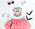 Toddler Halloween Tee - Hanging with My Boos, Cute Ghost Shirt, Kids Halloween Outfit, Toddler Costume, Fall Fashion