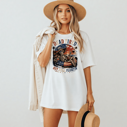 Dead Tired But Still Floatin' T-Shirt - Boo Crew Boutique