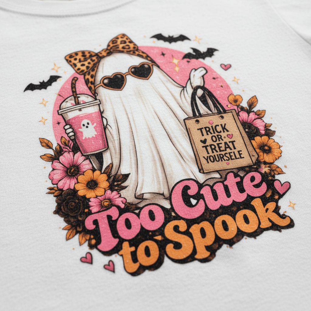 Too Cute To Spook Halloween T-Shirt - Boo Crew Boutique