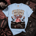 Friday Night Frights T-Shirt — Retro Football Halloween Tee - Boo Crew Boutique