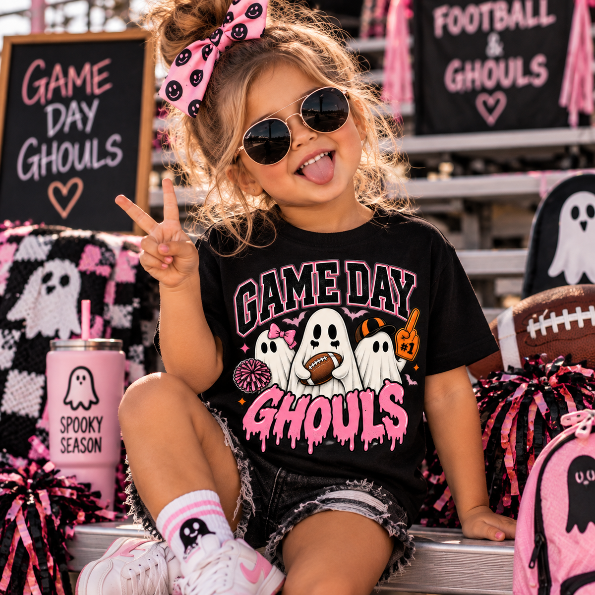 Game Day Ghouls Toddler Tee