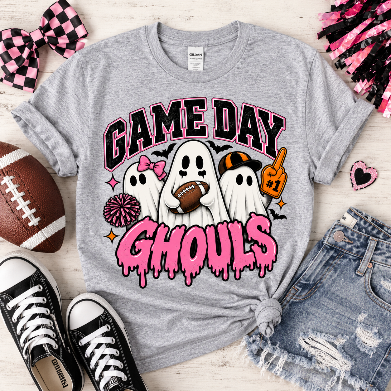 Game Day Ghouls Toddler Tee