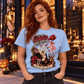 Cursed Hand Tarot Tee — Vintage Occult Graphic - Boo Crew Boutique