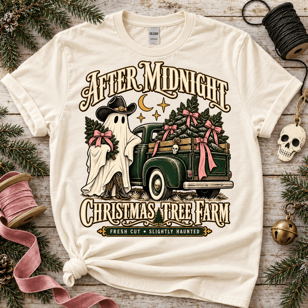 After Midnight Christmas Tree Farm T-Shirt - Boo Crew Boutique