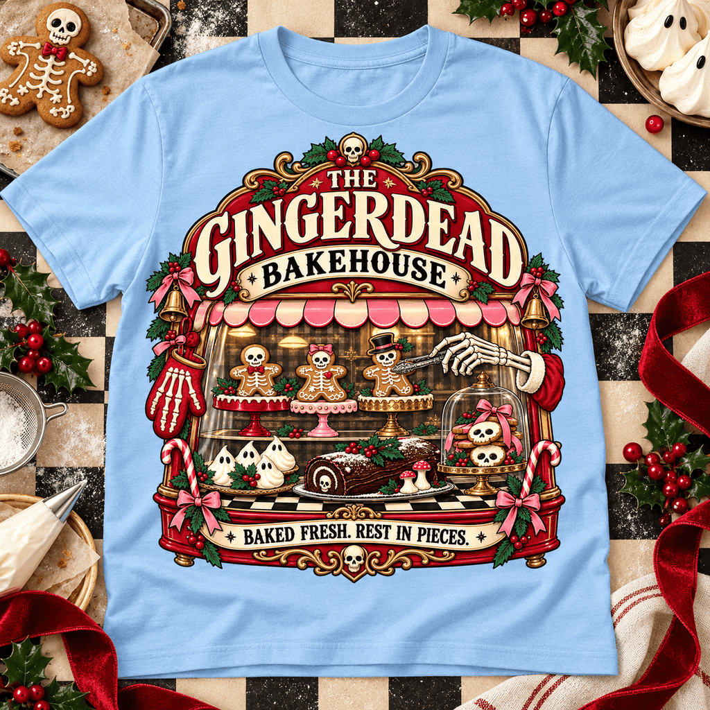 The Gingerdead Bakehouse Halloween Graphic T-Shirt