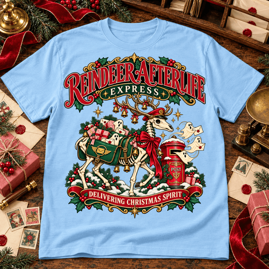Renegade Reindeer Express Christmas T-Shirt