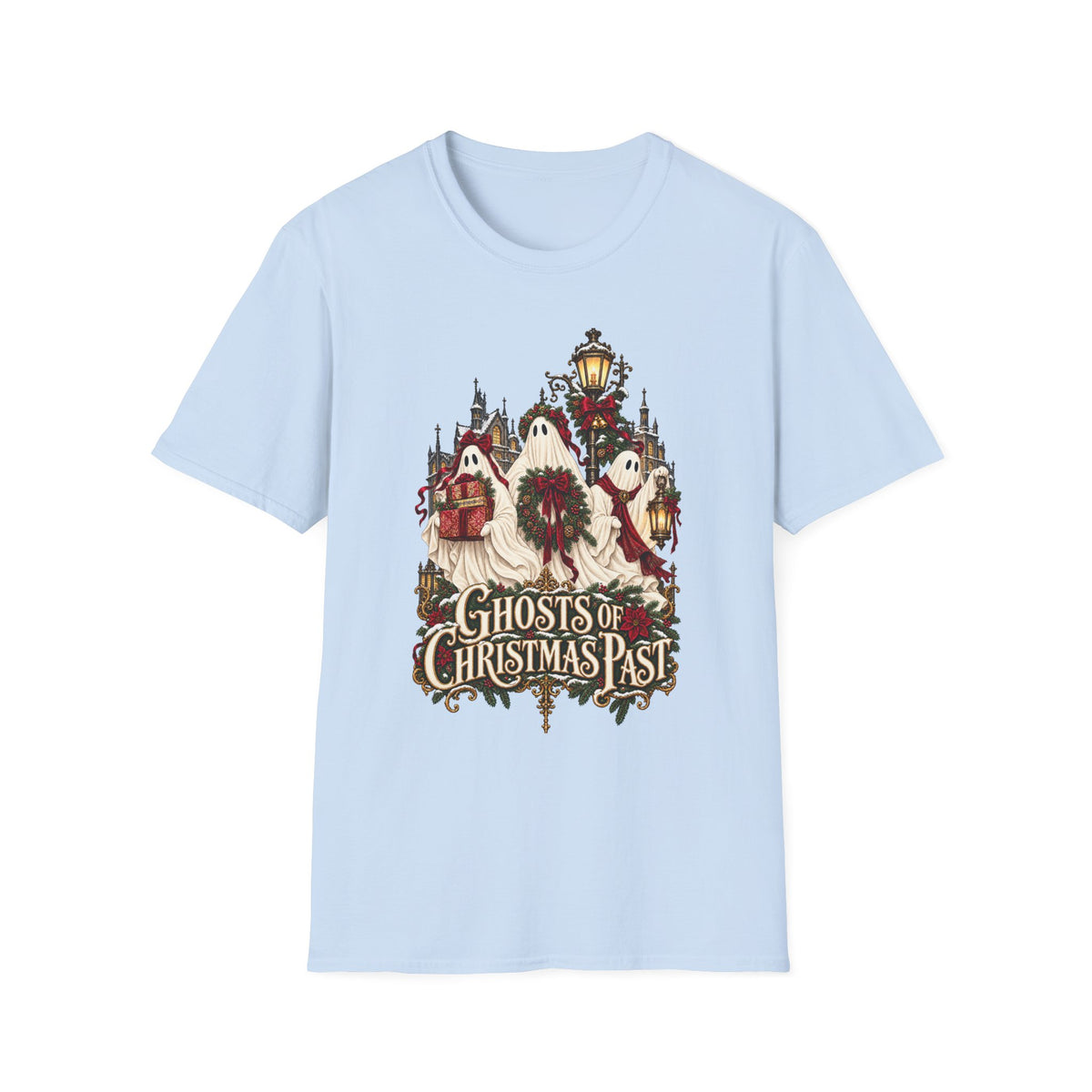 Ghosts of Christmas Past Christmas T-Shirt - Boo Crew Boutique