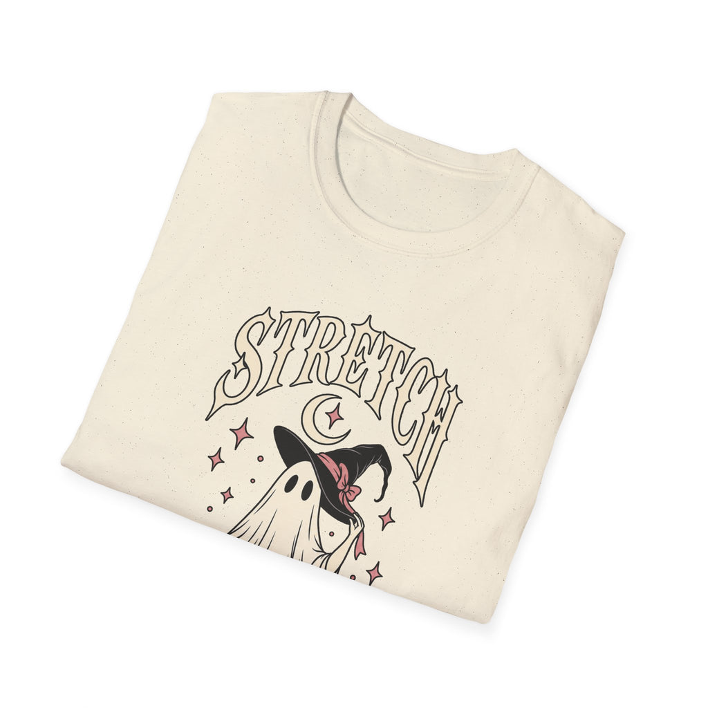 Stretch Your Spirit Ghost T-Shirt — Cute Witchy Halloween Graphic Tee - Boo Crew Boutique