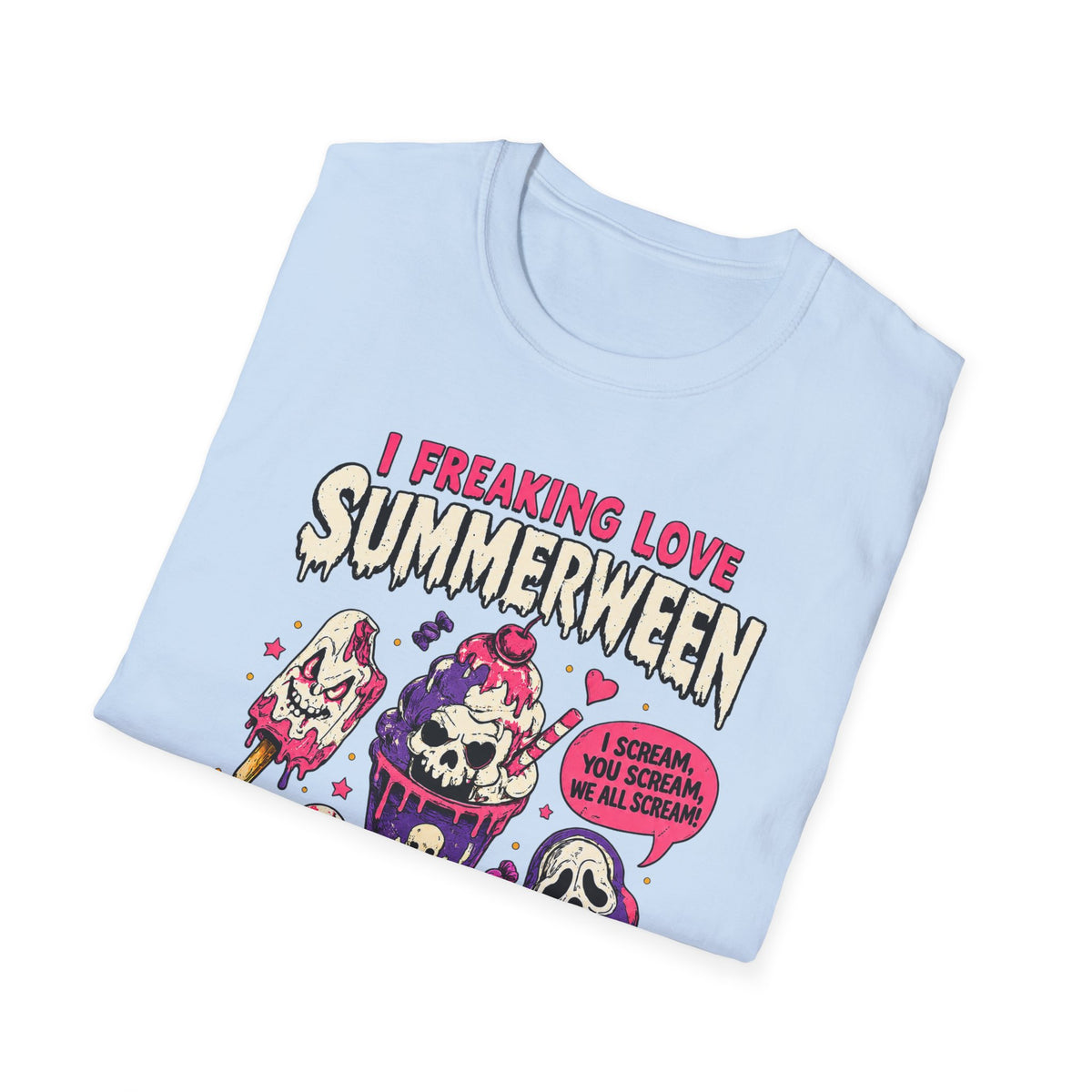 I Freaking Love Summerween T-Shirt - Boo Crew Boutique