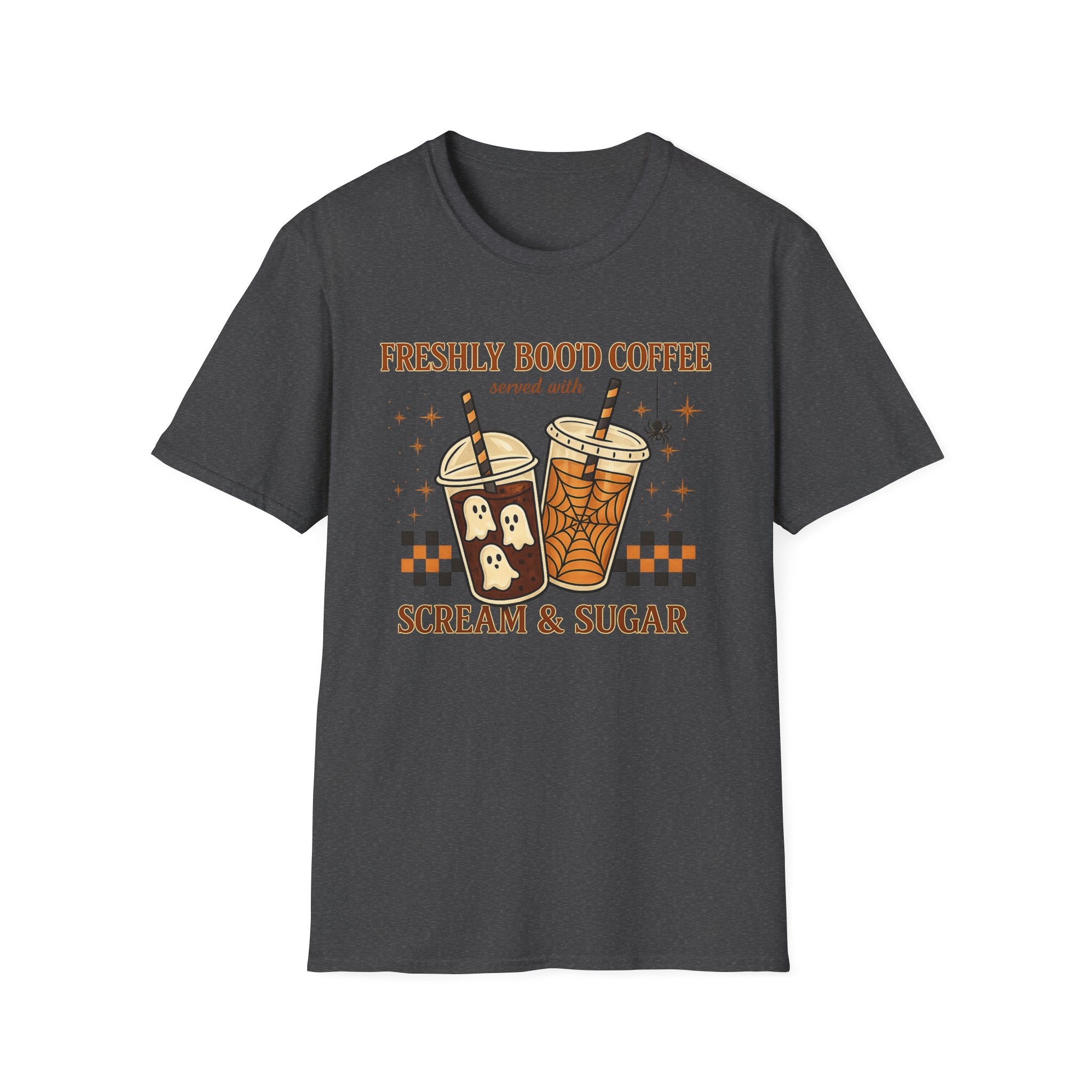 Freshly Boo'd Coffee Halloween T-Shirt - Boo Crew Boutique