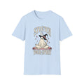 Stretch Your Spirit Ghost T-Shirt — Cute Witchy Halloween Graphic Tee - Boo Crew Boutique