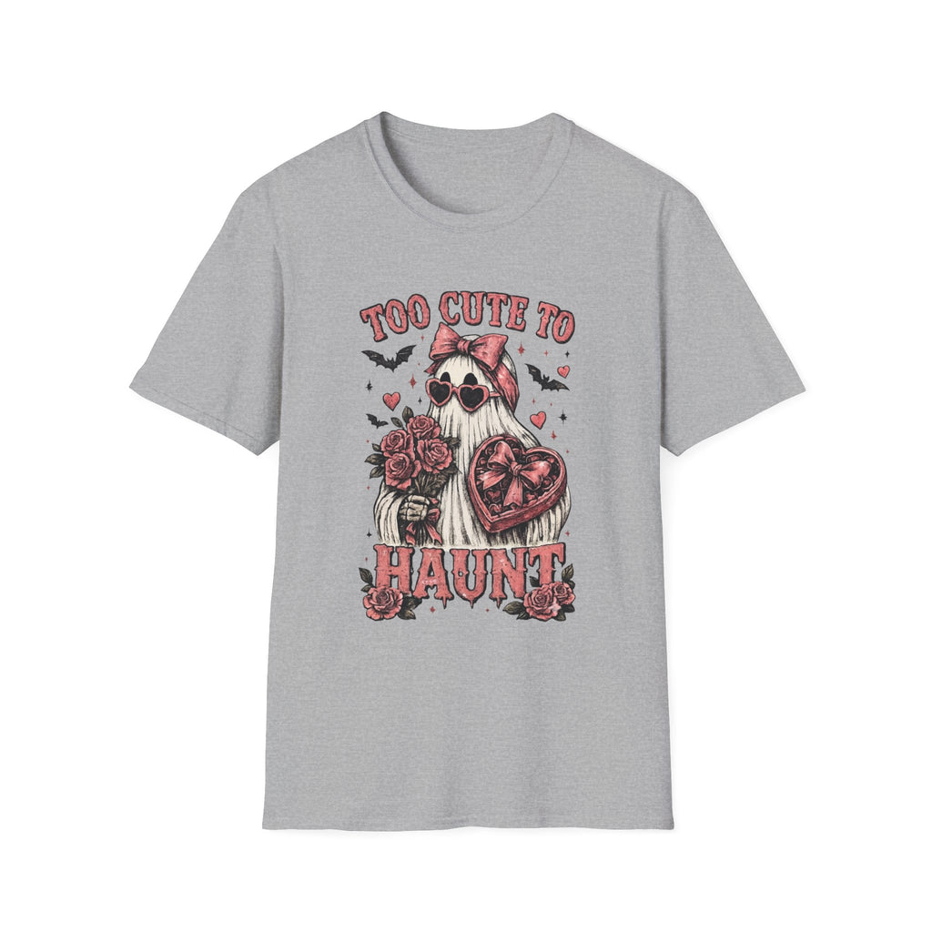 "Too Cute to Haunt" Halloween Ghost with Roses - Boo Crew Boutique