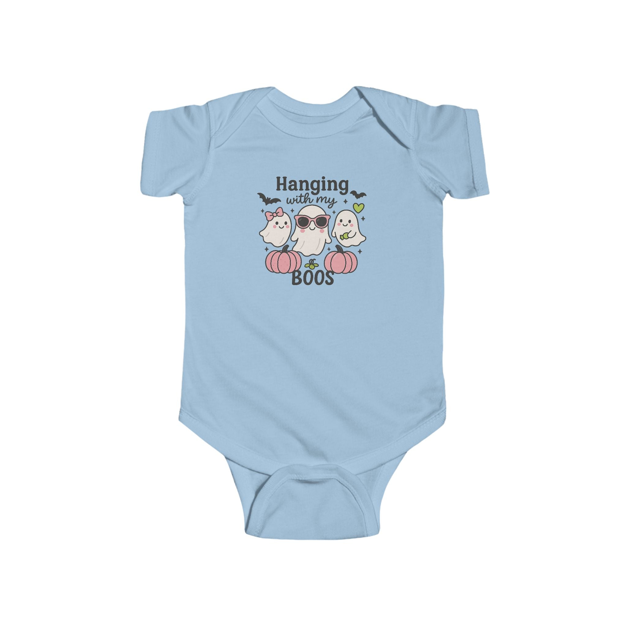 "Hanging With My Boos" Halloween Baby Bodysuit - Boo Crew Boutique