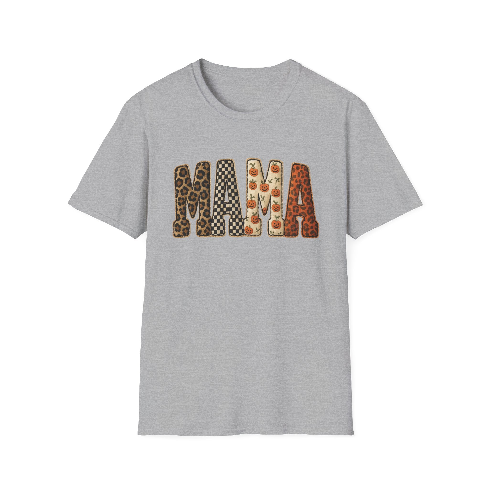 Mama Leopard & Floral T-Shirt — Mama Graphic Tee for Mothers Day & Everyday - Boo Crew Boutique