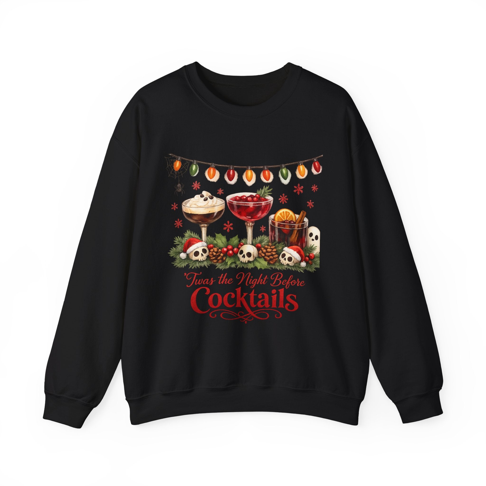 Christmas Cocktail Sweatshirt - Boo Crew Boutique