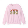 Merry Creepmas ghost trio Crewneck Sweatshirt | Christmas spooky holiday
