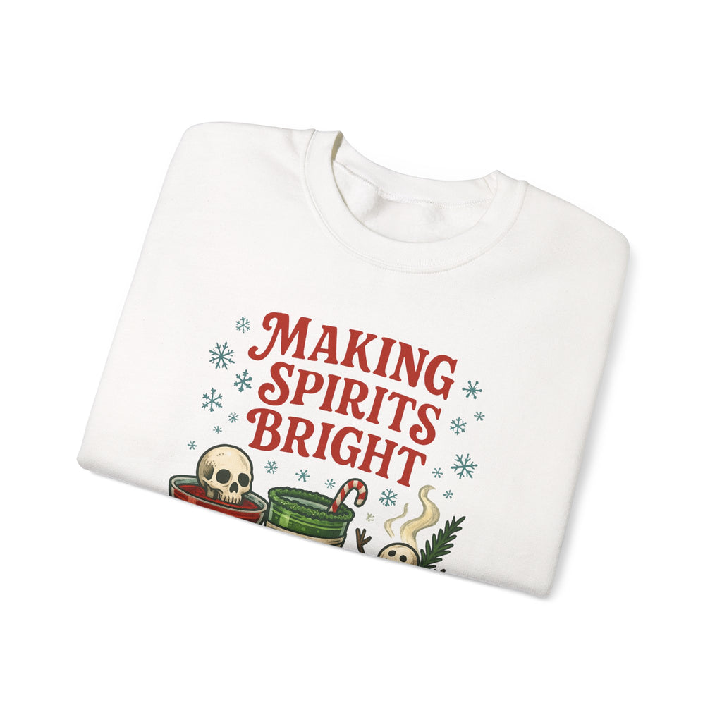Making Spirits Bright Sweatshirt - Boo Crew Boutique