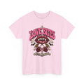 Love Bites Tee - Retro Vampire Lips & Cherries Graphic Shirt