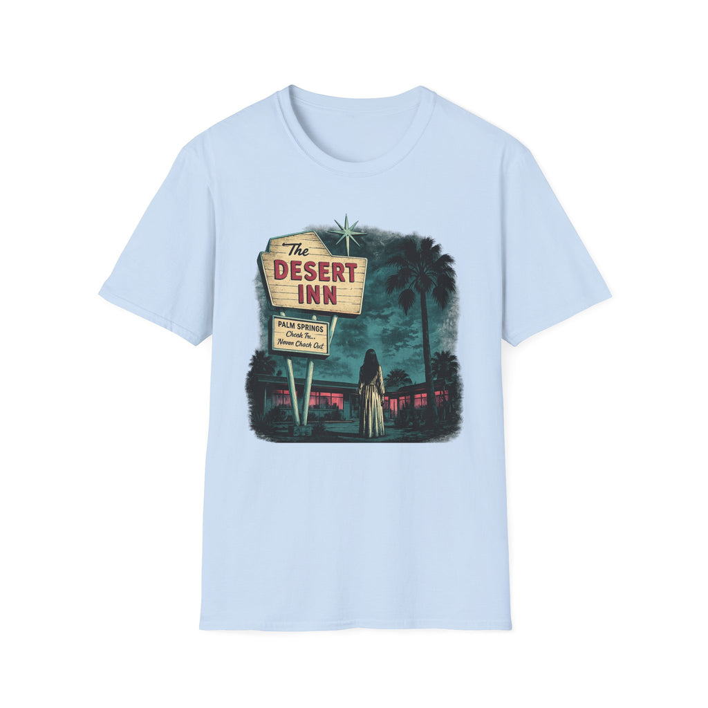 Retro Palm Springs Motel Vintage Sign Tee - Boo Crew Boutique