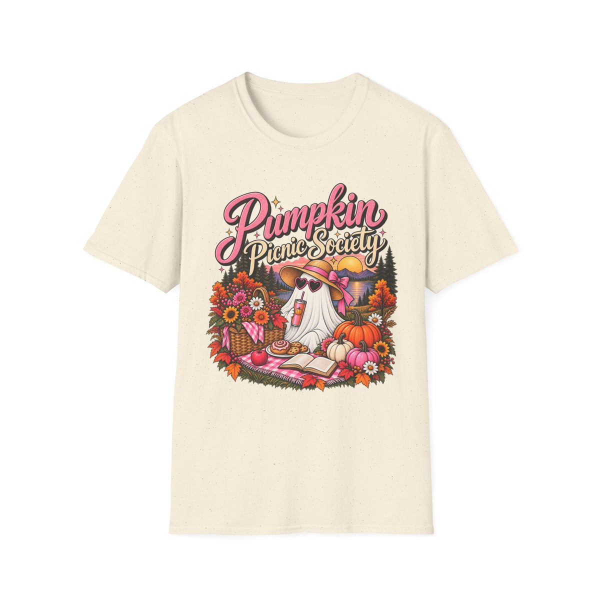 Pumpkin Picnic Society T-Shirt — Cozy Fall Graphic Tee - Boo Crew Boutique