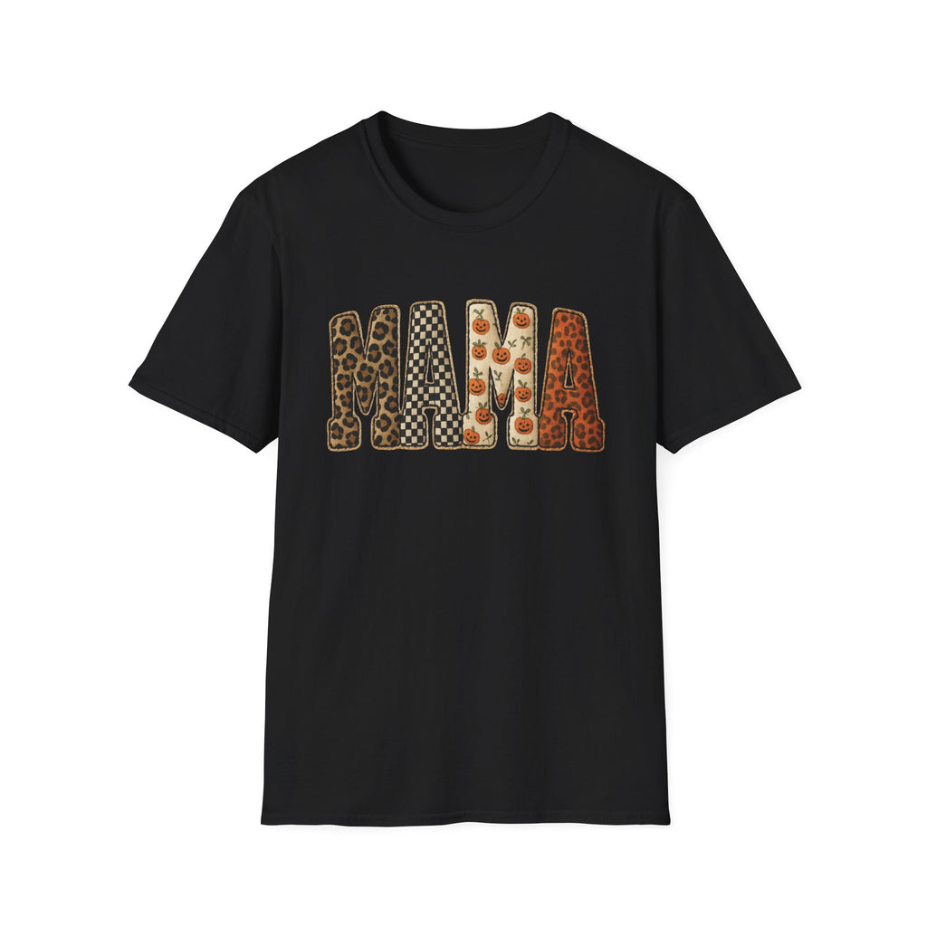 Mama Leopard & Floral T-Shirt — Mama Graphic Tee for Mothers Day & Everyday - Boo Crew Boutique