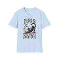 Bend & Bewitch T-Shirt — Cute Witchy Cat Yoga Halloween Tee - Boo Crew Boutique