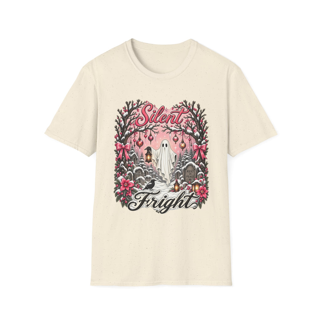 Silent Frights T-Shirt — Cute Retro Ghost Christmas Tee - Boo Crew Boutique