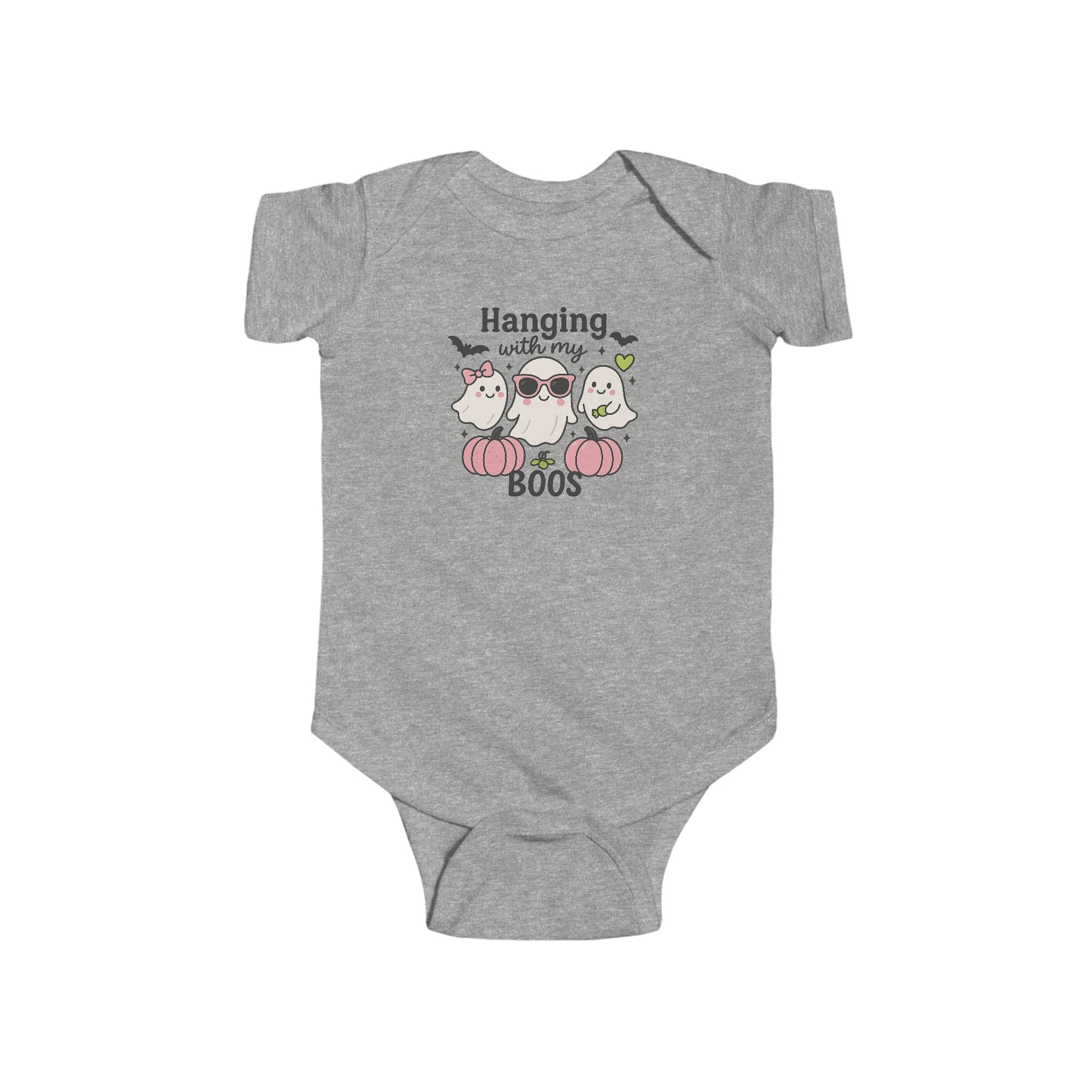 "Hanging With My Boos" Halloween Baby Bodysuit