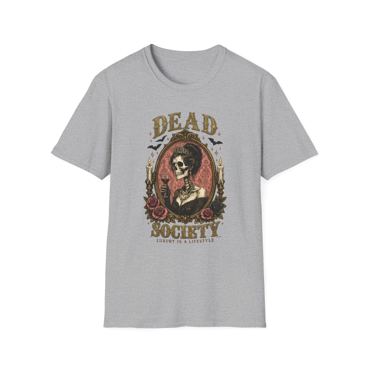 Dead Society Tee — Vintage Gothic Skull T-Shirt - Boo Crew Boutique