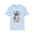 Red, White & Boo Ghost T‑Shirt — Patriotic Halloween Tee - Boo Crew Boutique