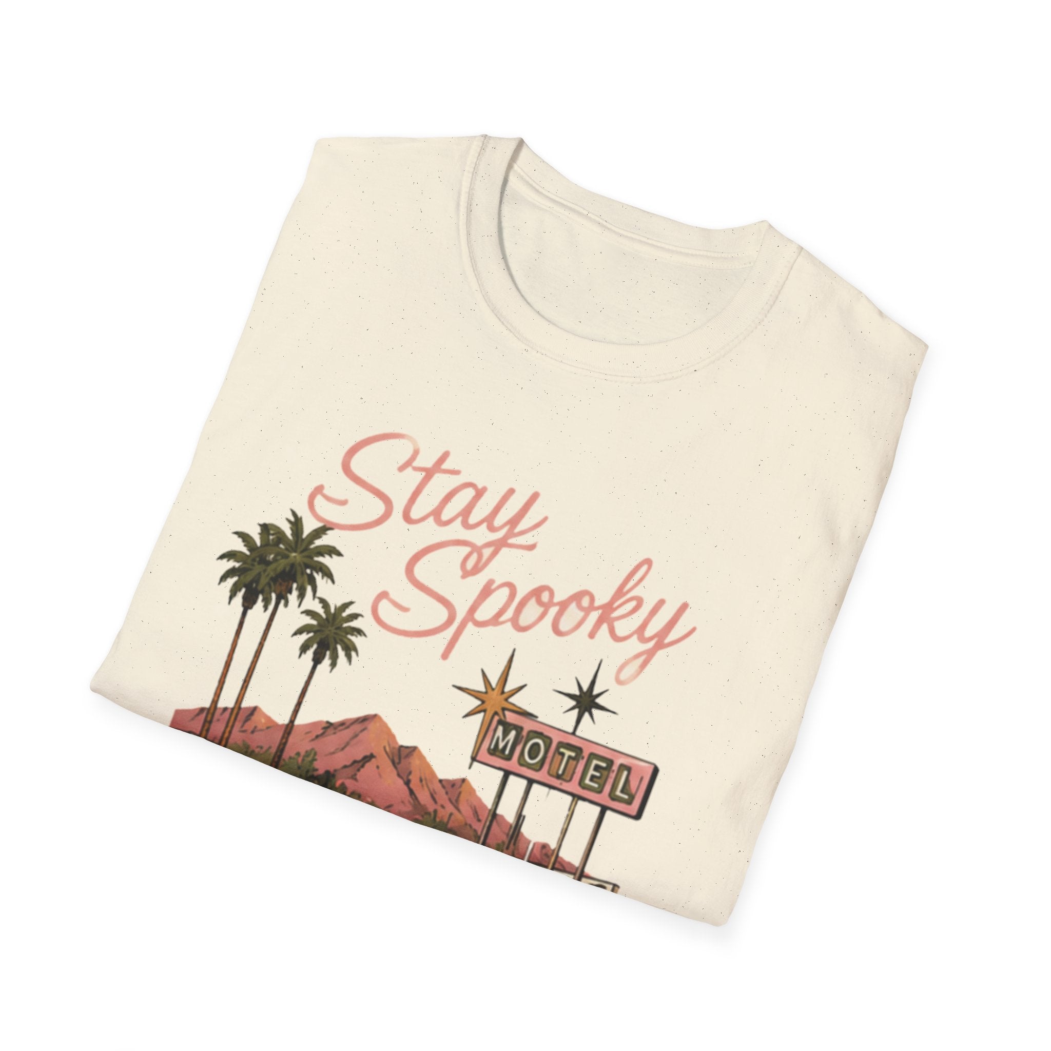 Stay Spooky Palm Springs Motel T-Shirt - Boo Crew Boutique