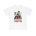 Valentine's Day Horror Tee, Unisex Heavy Cotton Tee, Terrifier Horror Shirt, Valentine's Gift, Unique Graphic Tee, Gift for Horror Fan