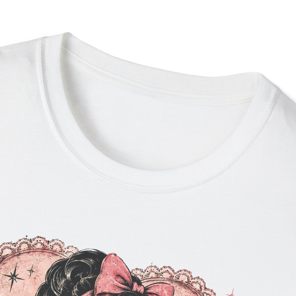 Valentine Skeleton Tee — "Be Mine" Retro Heart Skull T-Shirt - Boo Crew Boutique