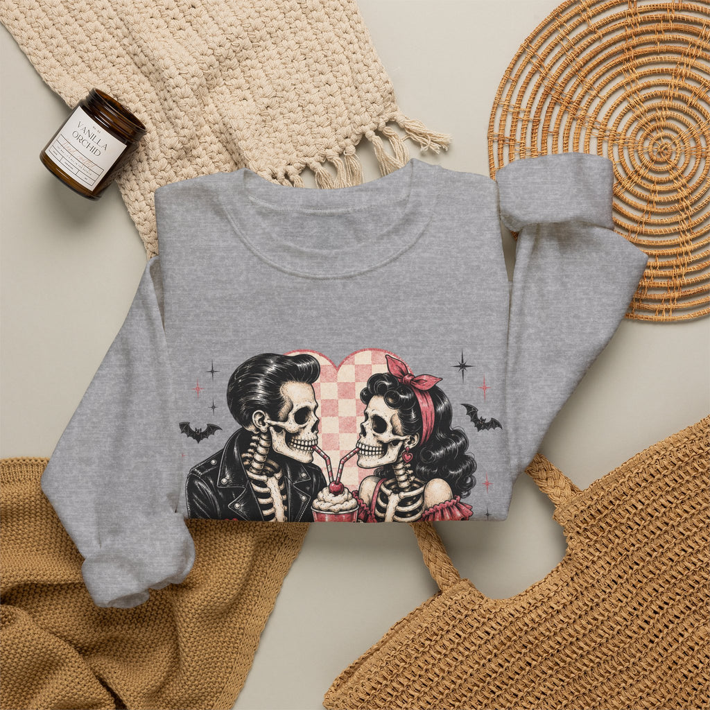 Skeleton Couple 'We're Better Together' Sweatshirt