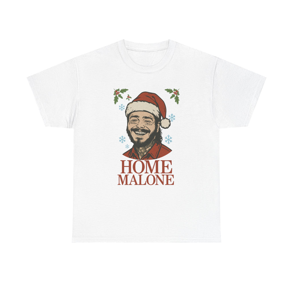 Home Malone Santa Tee | Christmas rapper holiday tee, Christmas Malone Tee, Gift for Music Lover - Boo Crew Boutique