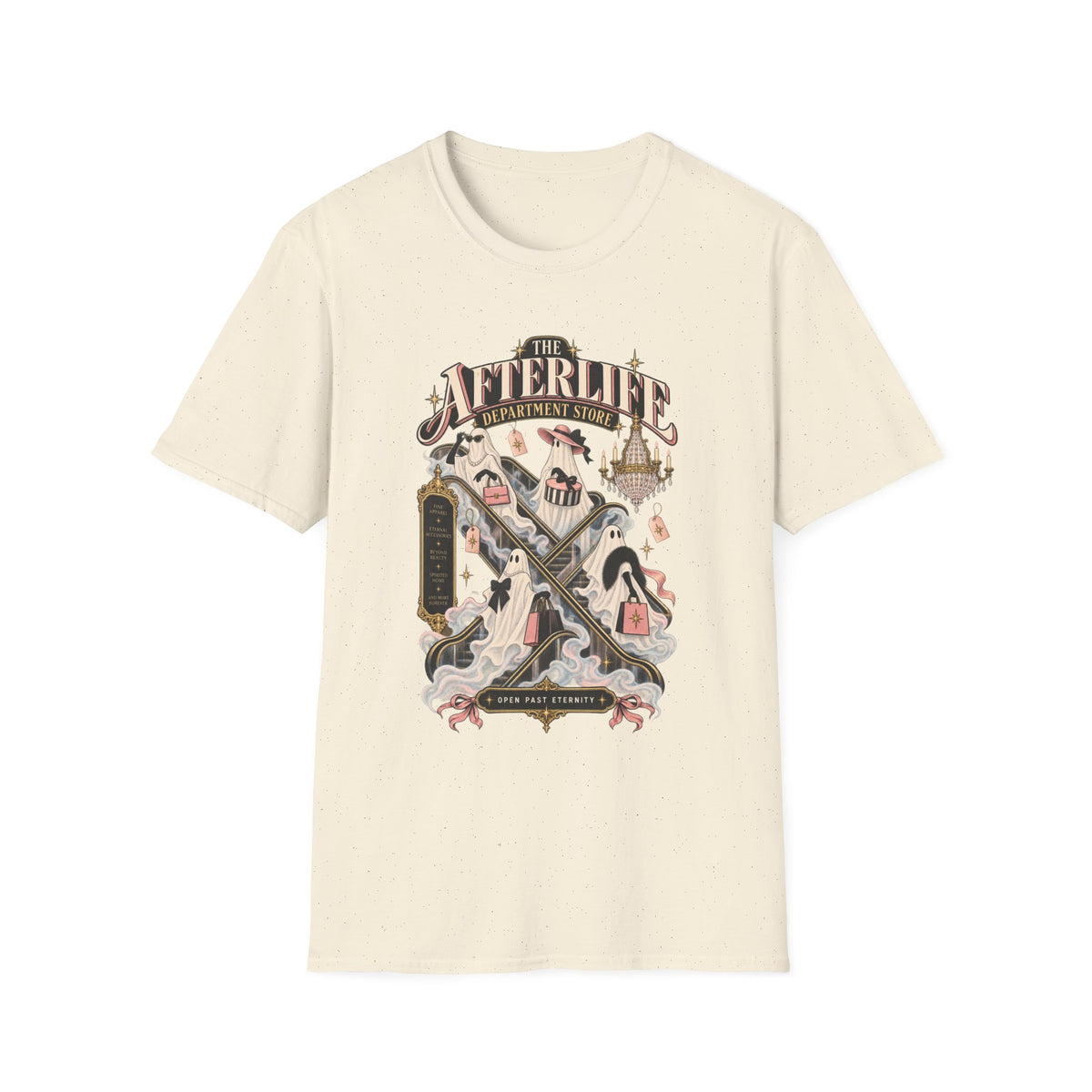 Afterlife Department Store T-Shirt — Spooky Retro Funeral Humor Tee - Boo Crew Boutique
