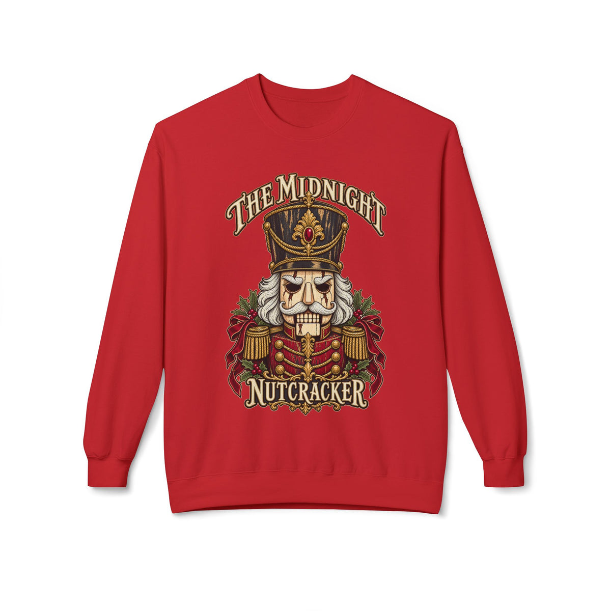 The Midnight Nutcracker Christmas Crewneck Sweatshirt - Boo Crew Boutique