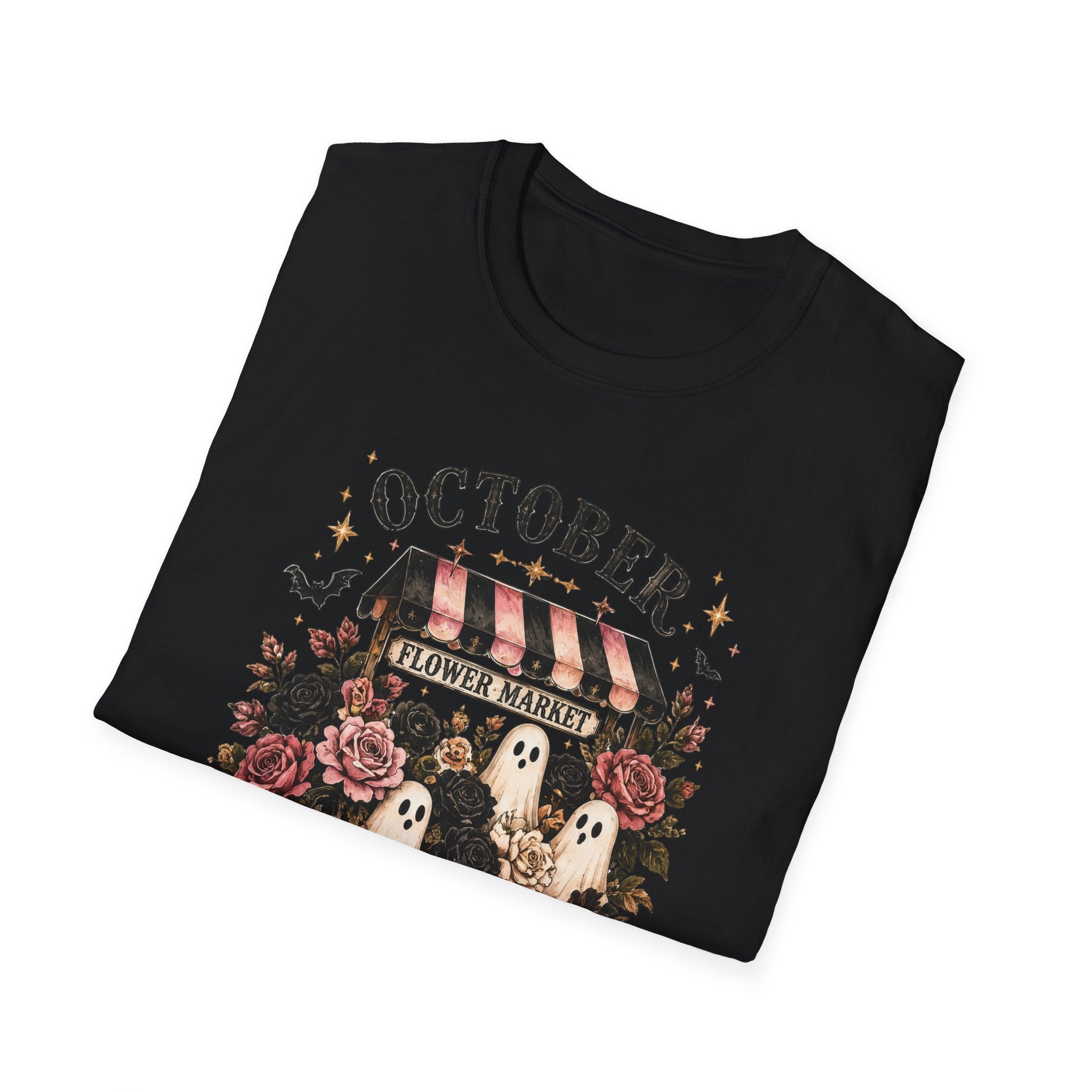 October Flower Market Tee - Boo Crew Boutique