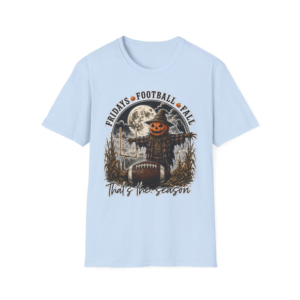 Fridays • Football • Fall Pumpkin Scarecrow T-Shirt - Boo Crew Boutique