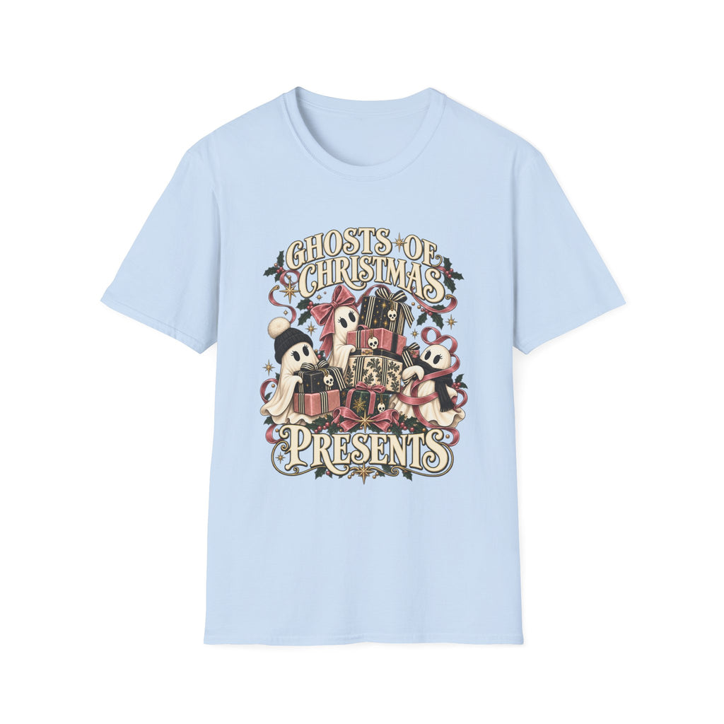 Ghosts of Christmas Presents Holiday T-Shirt - Boo Crew Boutique