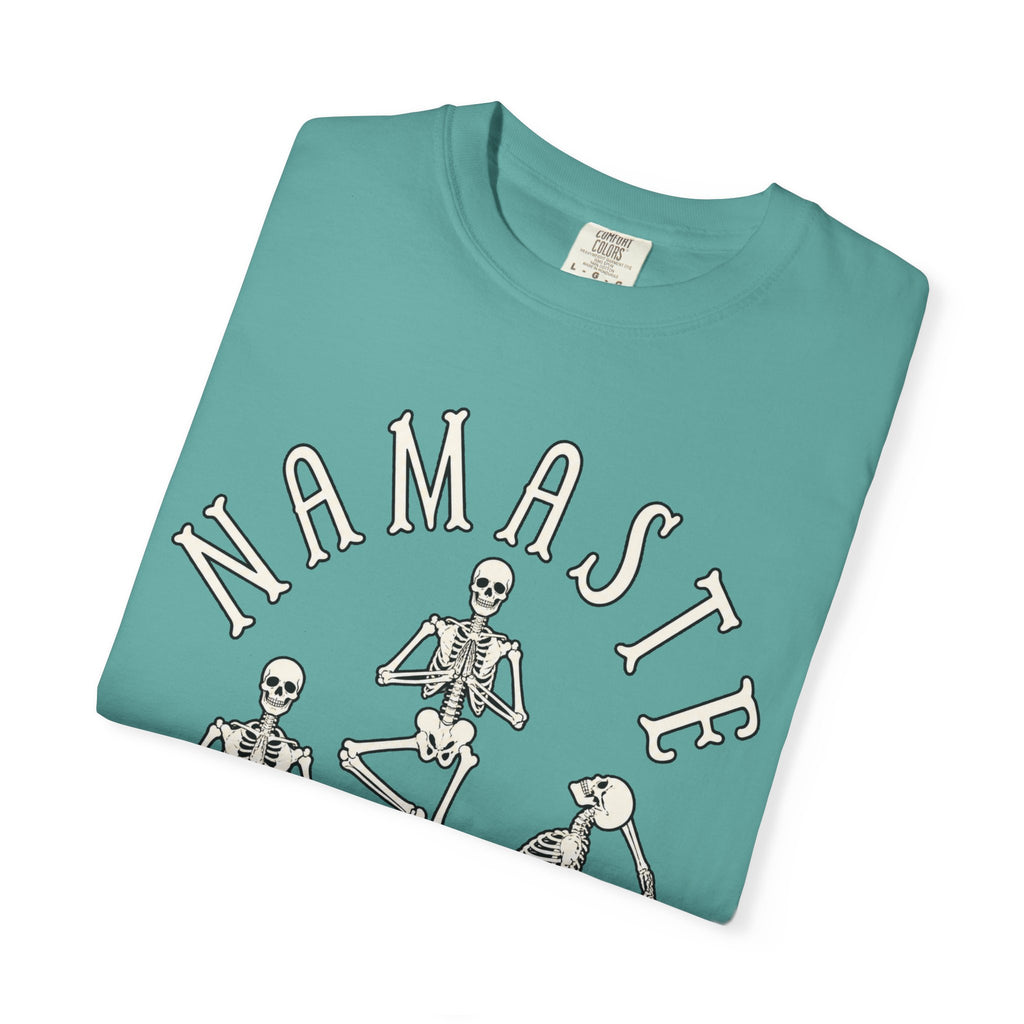 Namaste Witches T-Shirt — Skeleton Yoga Halloween Tee - Boo Crew Boutique