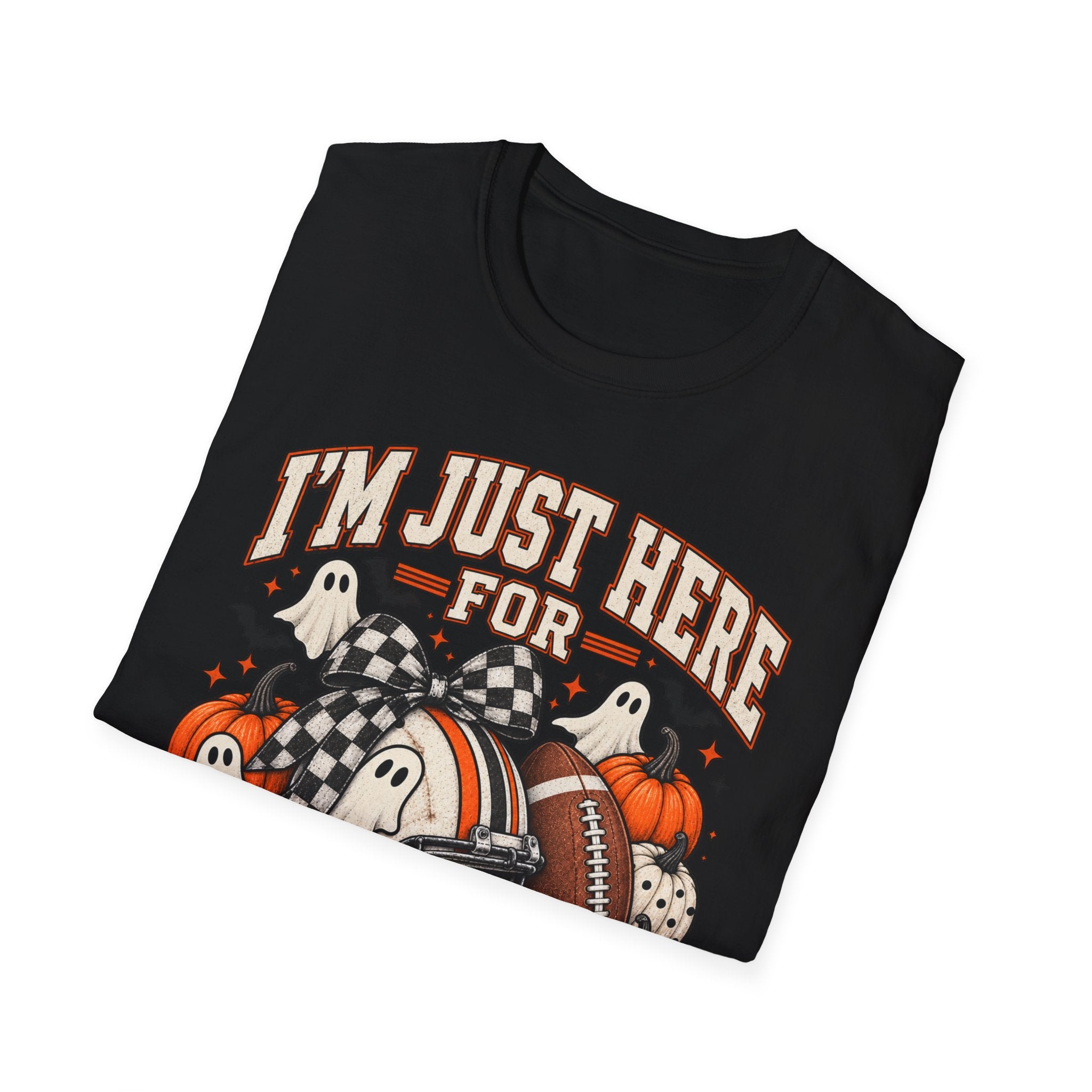 Halloween 'I'm Just Here for the Boos' T-Shirt - Boo Crew Boutique