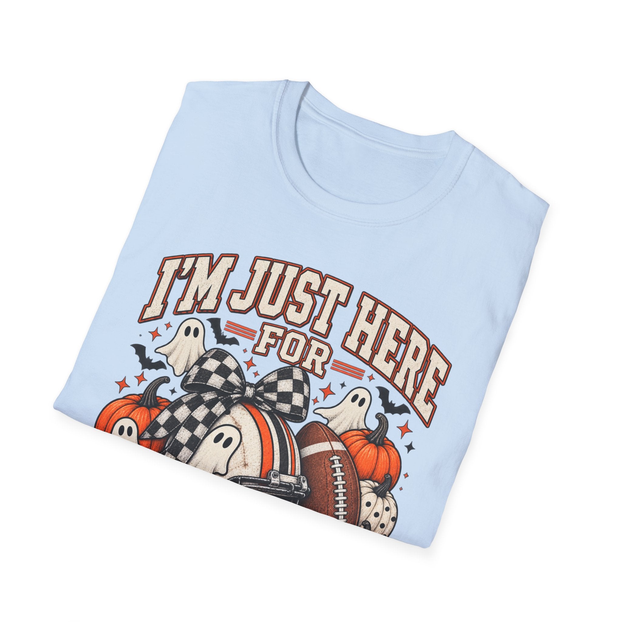 Halloween 'I'm Just Here for the Boos' T-Shirt - Boo Crew Boutique