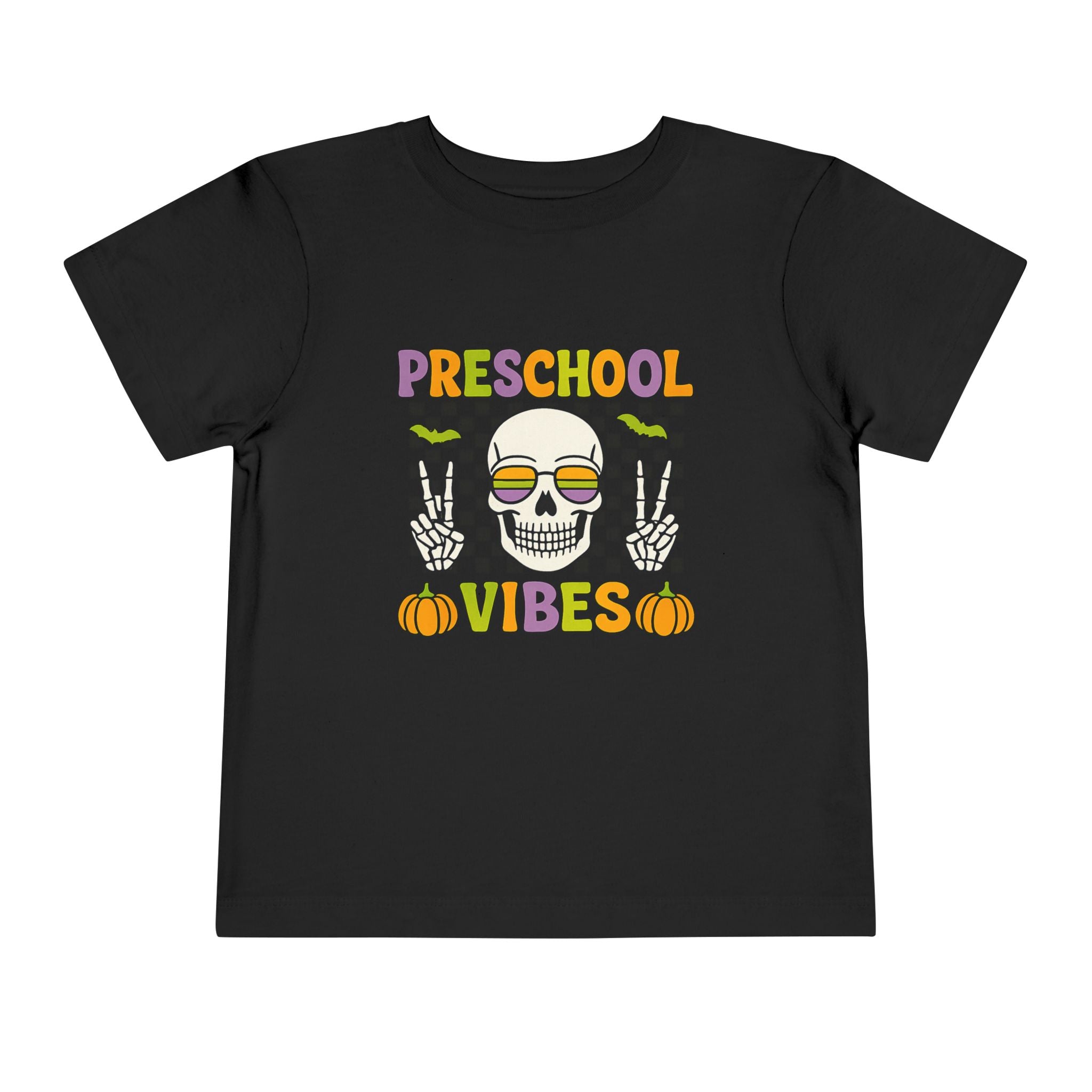 Toddler Halloween Tee — Pumpkin Vibes Kids Shirt - Boo Crew Boutique