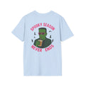 Spooky Season Never Ends T-Shirt — Retro Frankenstein Halloween Graphic Tee - Boo Crew Boutique